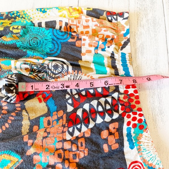 Girls Young At Heart Wild Print Multicolor Leggings Size Medium - Picture 3 of 7